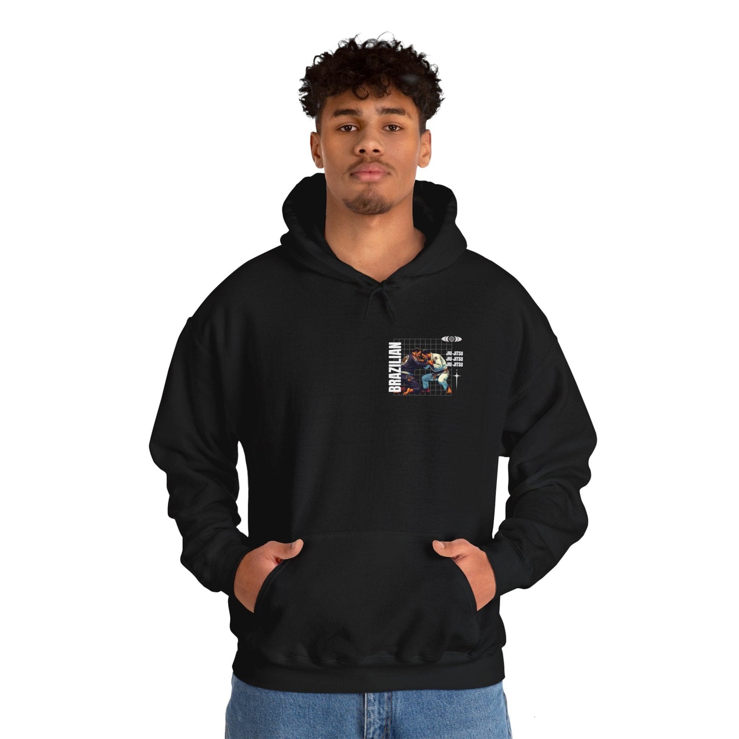 BJJ Grid Hoodie