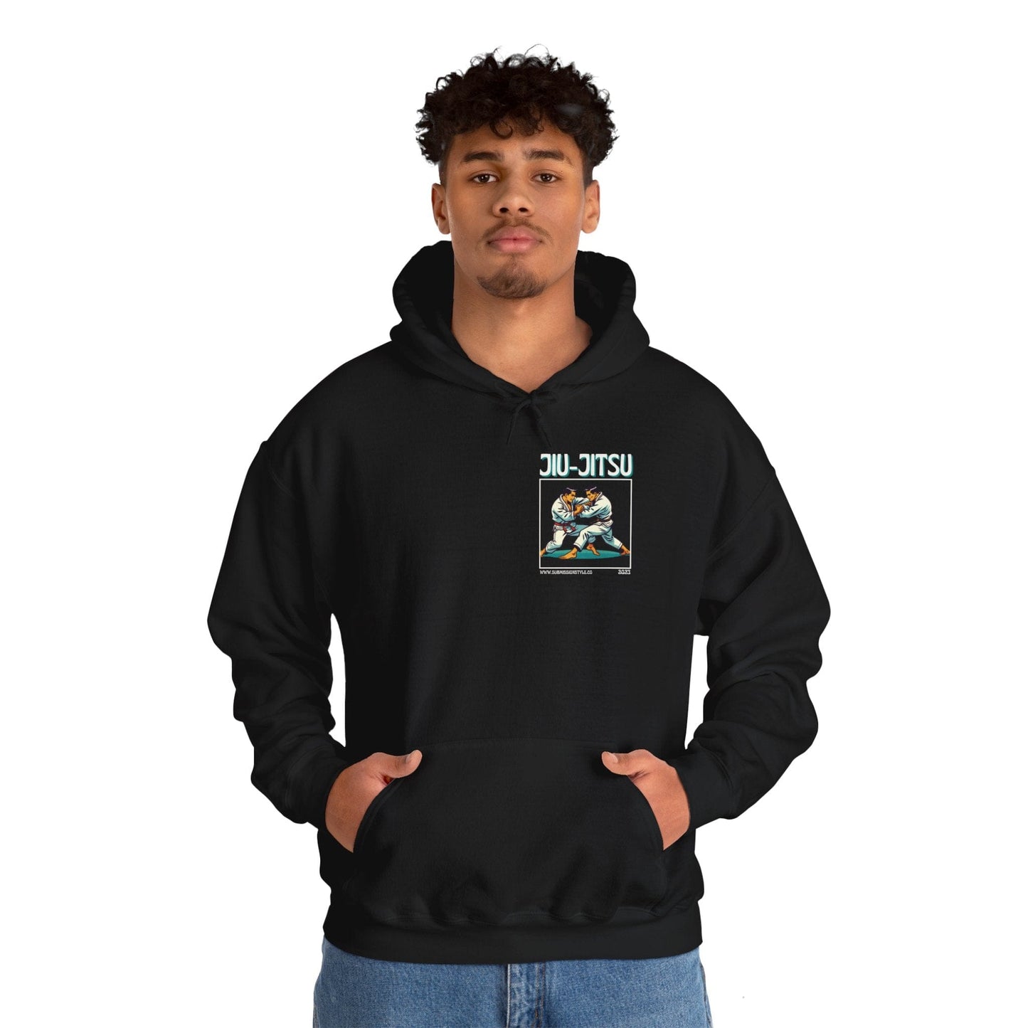 Retro Jiu Jitsu Hoodie