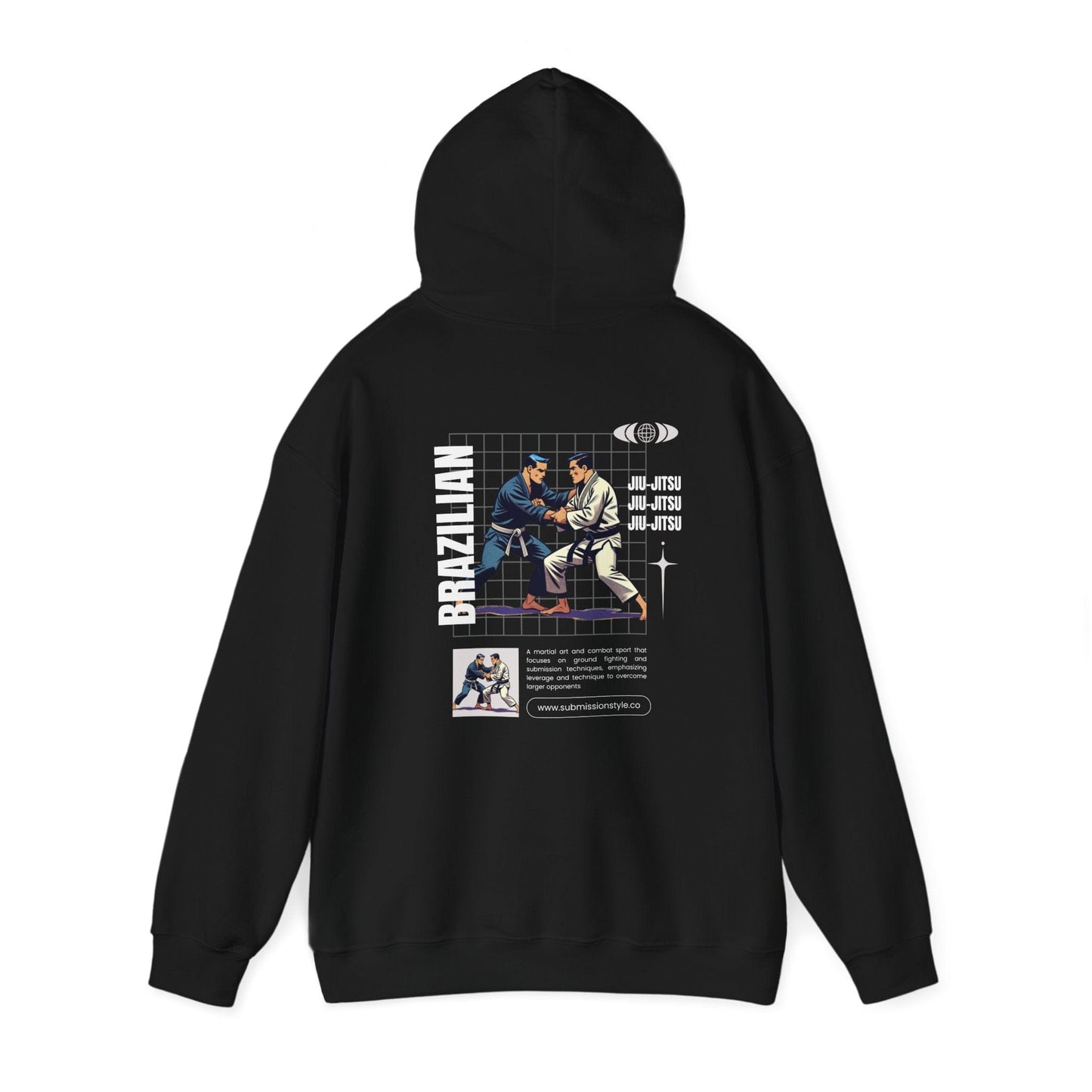 BJJ Grid Hoodie