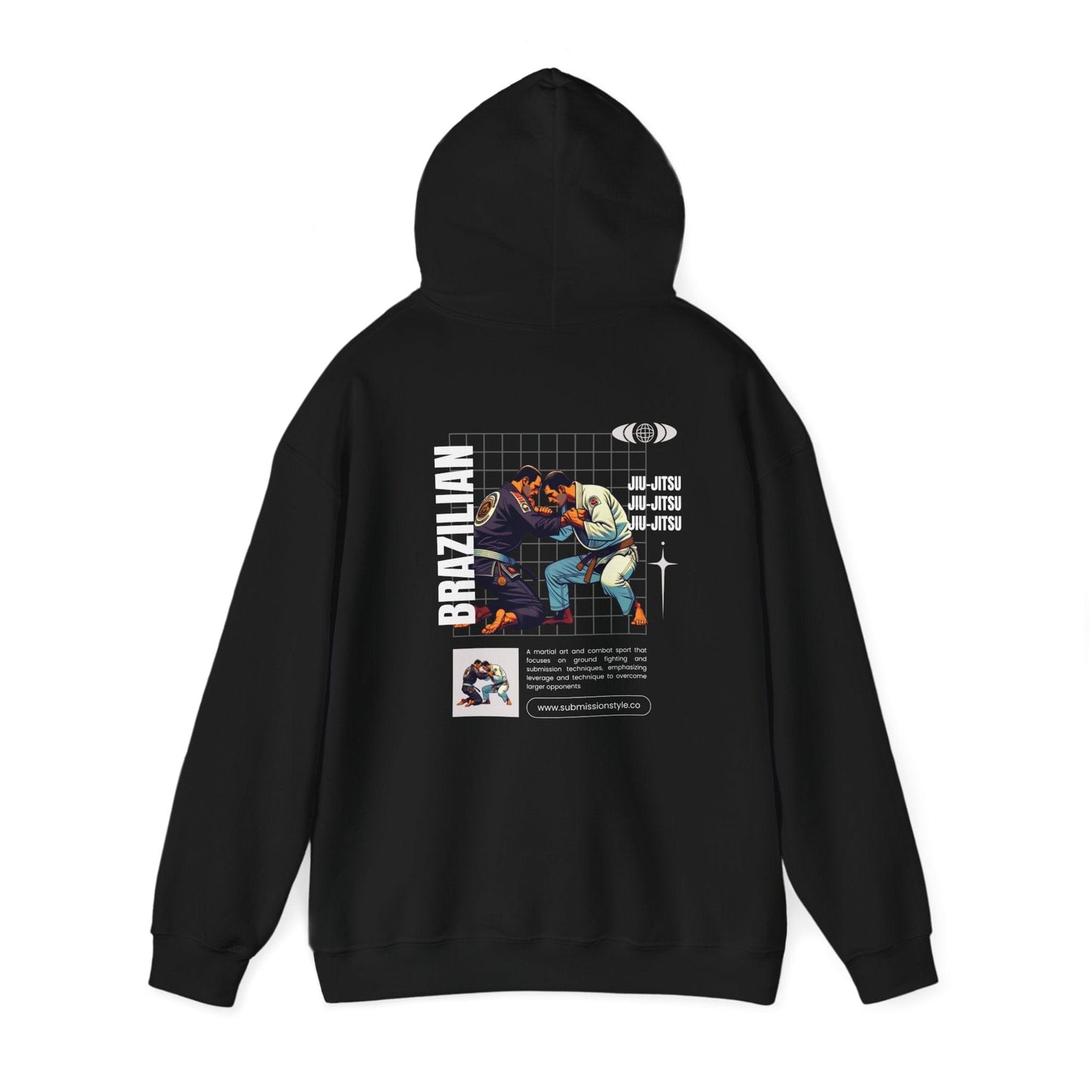 BJJ Grid Hoodie