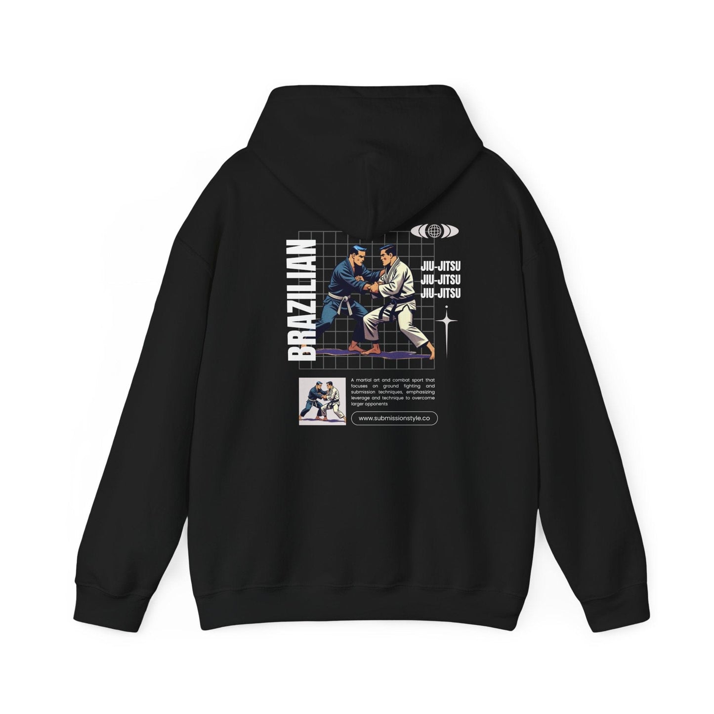 BJJ Grid Hoodie