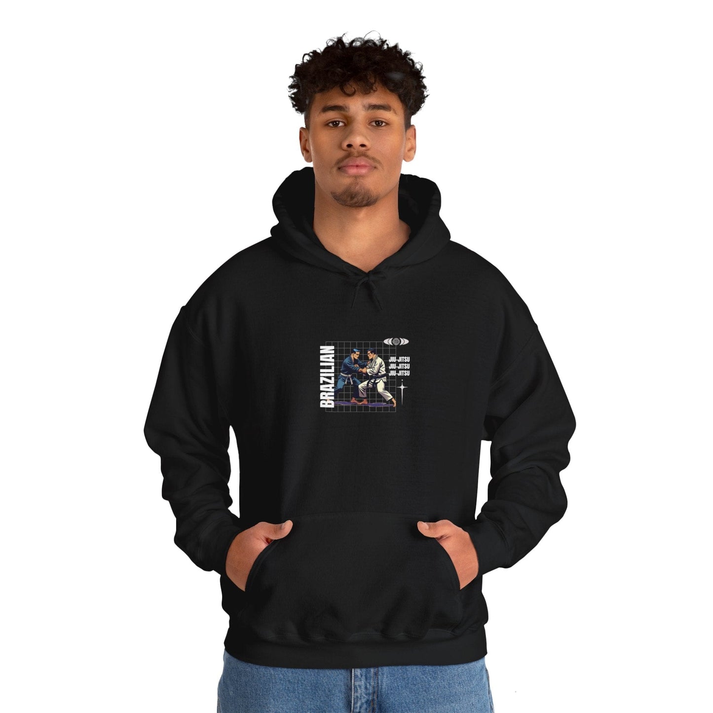 BJJ Grid Hoodie