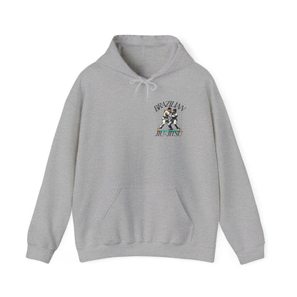 BJJ Retro Grid Hoodie